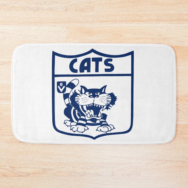 Item preview, Mighty Cats Retro Logo Drawing designed and sold by Luke Foran Sports Art.