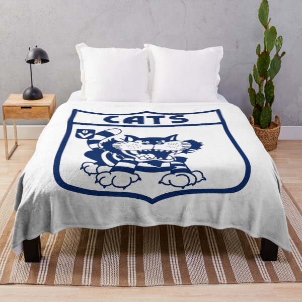 Item preview, Mighty Cats Retro Logo Drawing designed and sold by Luke Foran Sports Art.