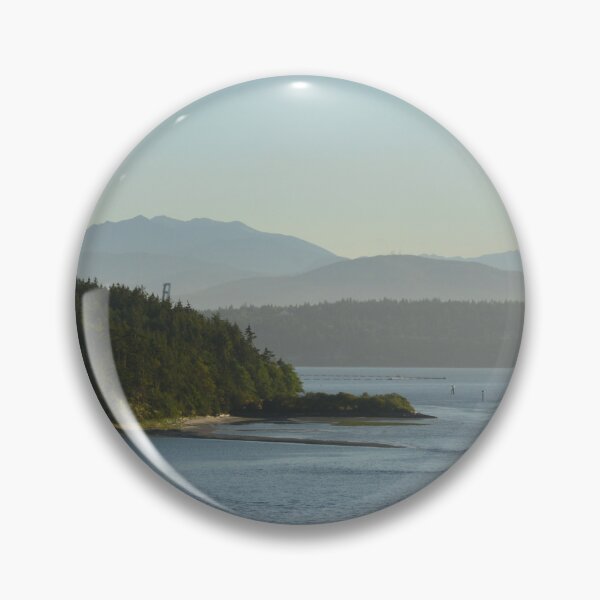 Item preview, Fort Flagler Coastal View of Olympic Mountains designed and sold by MiraNadaPrints.