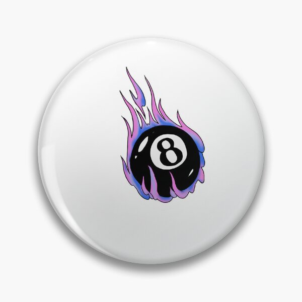 Item preview, 8Ball Flames 477 designed and sold by GritBloodline.