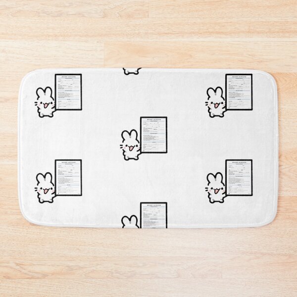 Item preview, Job Application Bunny designed and sold by veraphina.