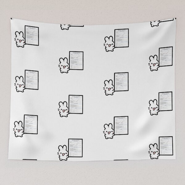 Item preview, Job Application Bunny designed and sold by veraphina.