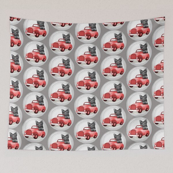 Item preview, Scotty Dog driving Car designed and sold by artmuvz.