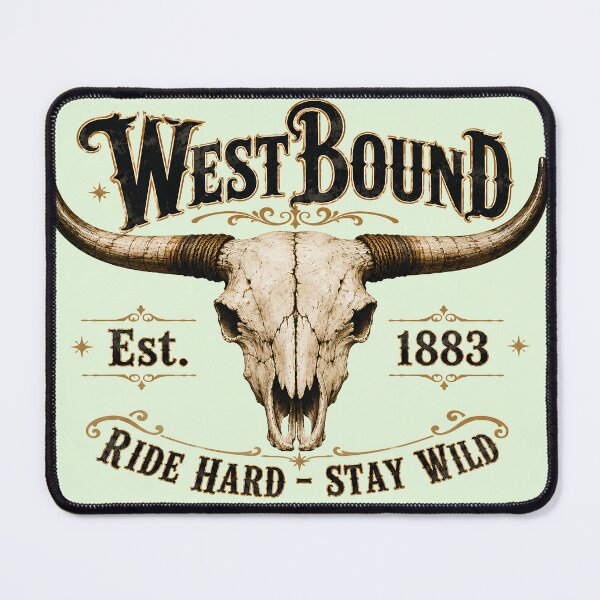 Item preview, Longhorn Skull T-Shirt – Vintage Western Cowboy Ranch Design designed and sold by DigiArt8Design.