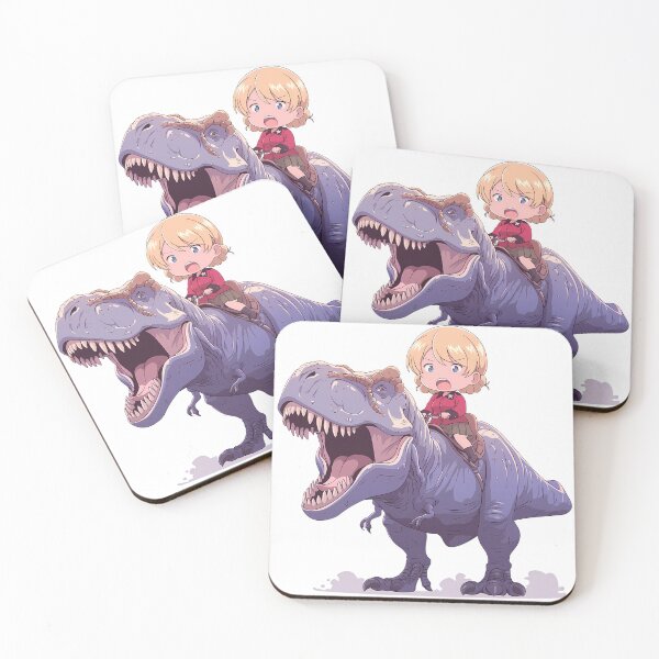 Item preview, Darjeeling Girls und Panzer Chibi Dinosaur Tea Time Adventure designed and sold by Dashsopaner.