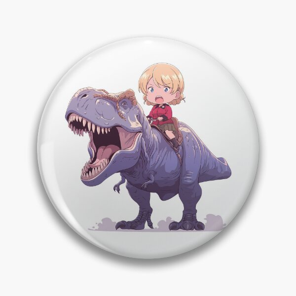 Item preview, Darjeeling Girls und Panzer Chibi Dinosaur Tea Time Adventure designed and sold by Dashsopaner.