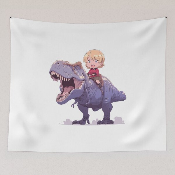 Item preview, Darjeeling Girls und Panzer Chibi Dinosaur Tea Time Adventure designed and sold by Dashsopaner.