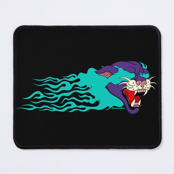 Item preview, Traditional Tattoo Inspired Purple Panther designed and sold by noconnellart.