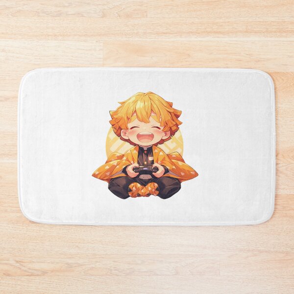 Item preview, Zenitsu Agatsuma Demon Slayer Chibi Gamer Happy Haori designed and sold by Dashsopaner.