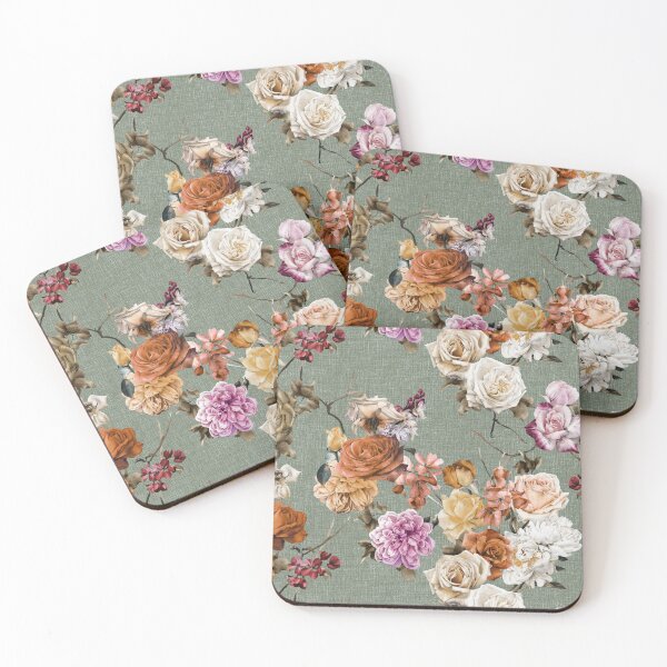 Item preview, Flowery Wall Paper designed and sold by EK EXCLUSIVE.