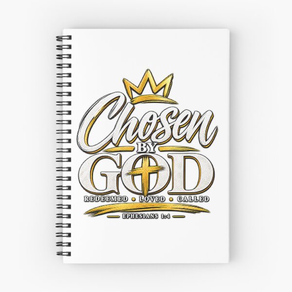 Item preview, Chosen by God – Christian Faith Typography designed and sold by Paltooproducts.