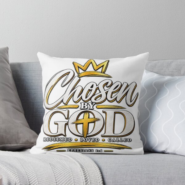 Item preview, Chosen by God – Christian Faith Typography designed and sold by Paltooproducts.