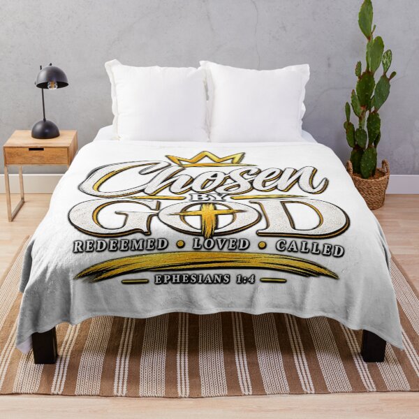 Item preview, Chosen by God – Christian Faith Typography designed and sold by Paltooproducts.