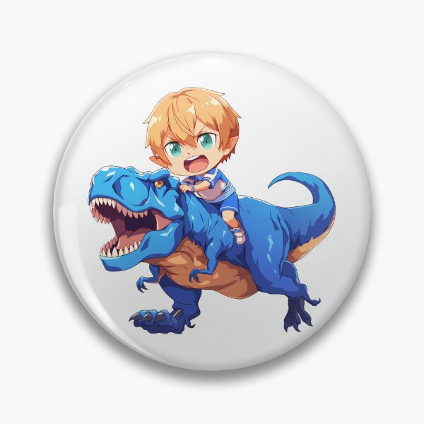 Item preview, Eugeo Sword Art Online Blue Dinosaur Adventure designed and sold by Dashsopaner.