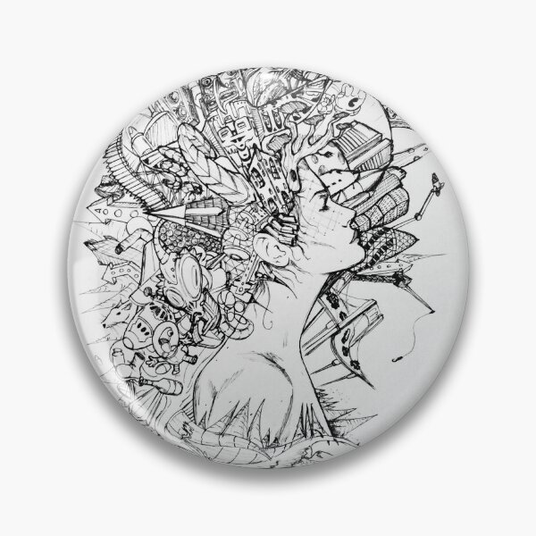 Item preview, Untitled Portrait Abstract Drawing  designed and sold by CristianJArt.