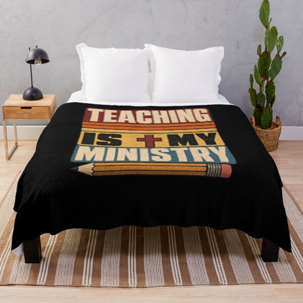 Item preview, Teaching Is My Ministry Christian Teacher designed and sold by snowry.