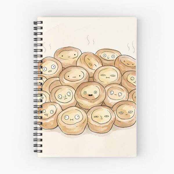Item preview, Cute Yorkshire Puddings Kawaii British Food Illustration designed and sold by DuckOddity.