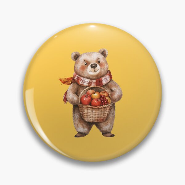 Item preview, Oso acogedor con cesta de frutas designed and sold by briaddy.