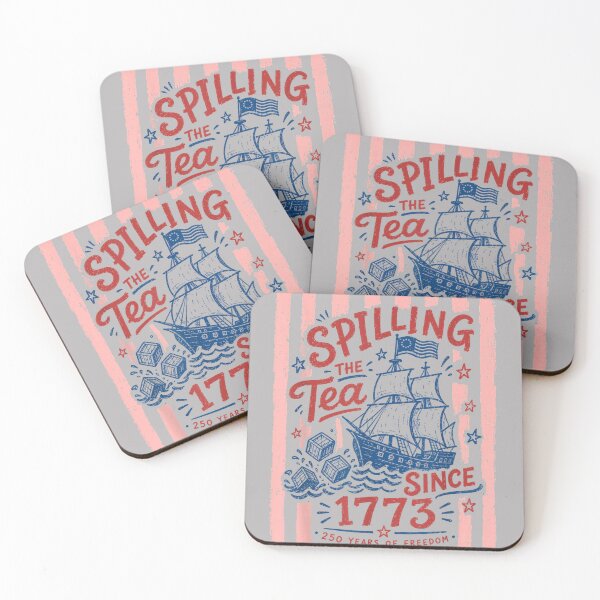 Item preview, Spilling The Tea Since 1773 Vintage Us History designed and sold by GreggRoss.