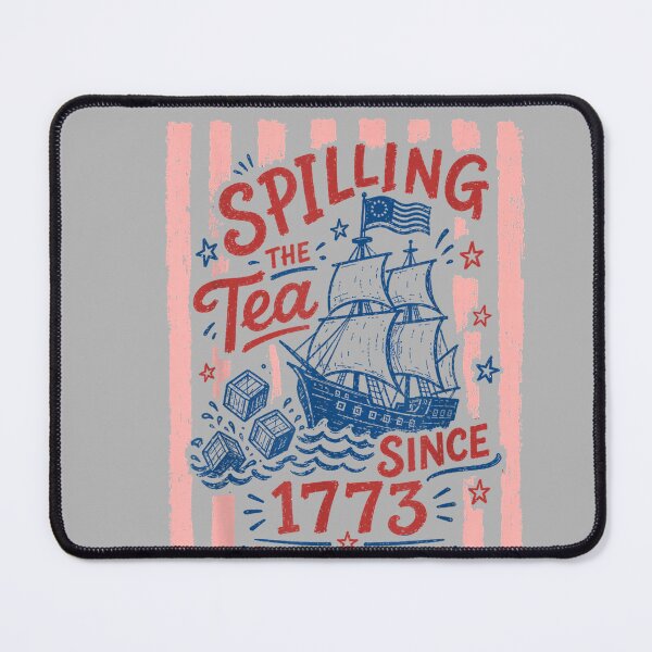 Item preview, Spilling The Tea Since 1773 Vintage Us History designed and sold by GreggRoss.