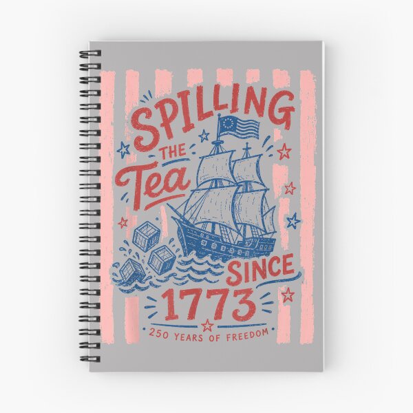 Item preview, Spilling The Tea Since 1773 Vintage Us History designed and sold by GreggRoss.