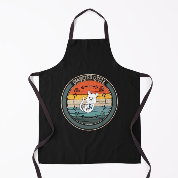 Item preview, Diabetes Cycle Cat Vintage Sunset Graphic designed and sold by zlezctata.
