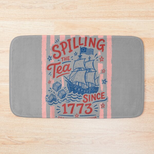 Item preview, Spilling The Tea Since 1773 Vintage Us History designed and sold by GreggRoss.
