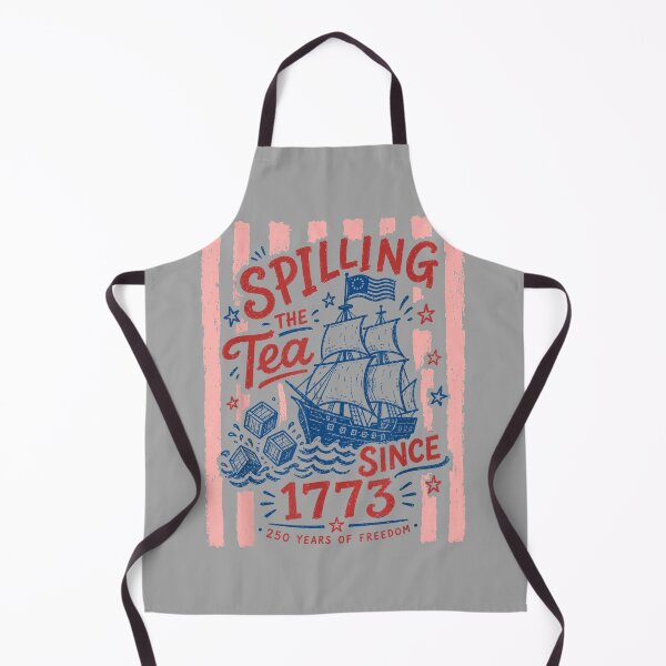 Item preview, Spilling The Tea Since 1773 Vintage Us History designed and sold by GreggRoss.