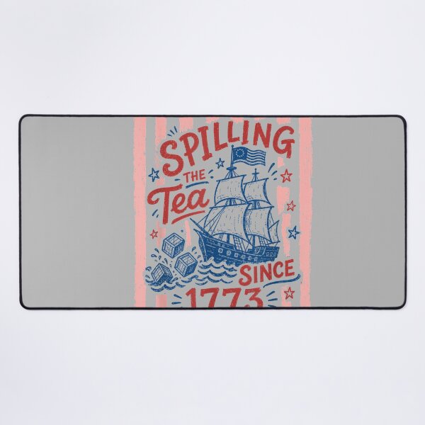 Item preview, Spilling The Tea Since 1773 Vintage Us History designed and sold by GreggRoss.