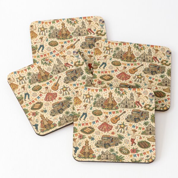 Item preview, Filipino Fiesta Pattern – Colorful Philippines Culture & Heritage designed and sold by RJACreative.