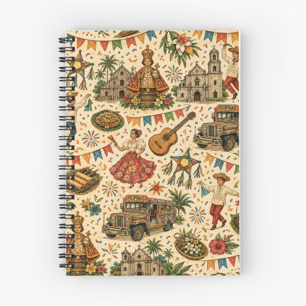 Item preview, Filipino Fiesta Pattern – Colorful Philippines Culture & Heritage designed and sold by RJACreative.