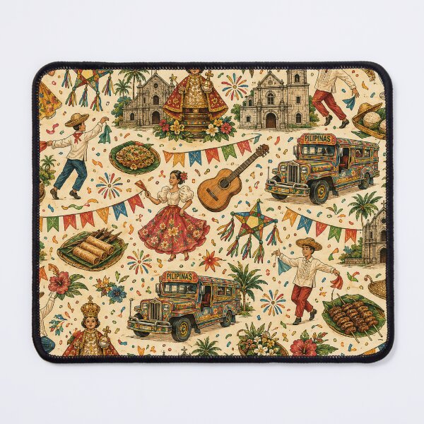 Item preview, Filipino Fiesta Pattern – Colorful Philippines Culture & Heritage designed and sold by RJACreative.