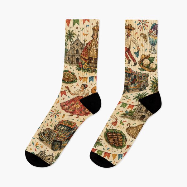 Item preview, Filipino Fiesta Pattern – Colorful Philippines Culture & Heritage designed and sold by RJACreative.