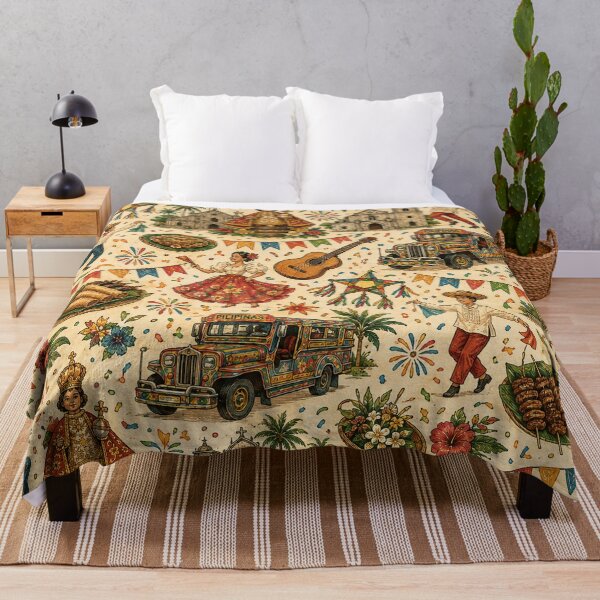 Item preview, Filipino Fiesta Pattern – Colorful Philippines Culture & Heritage designed and sold by RJACreative.