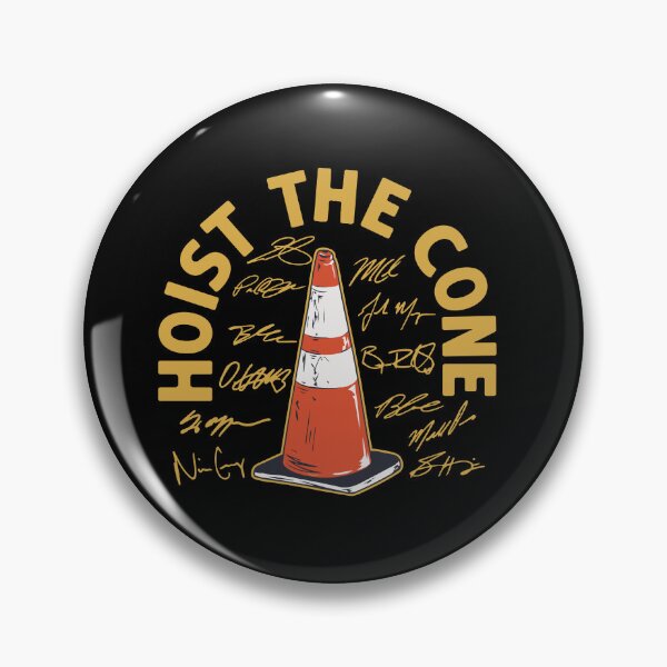 Item preview, Hoist The Cone Autographed Traffic Cone Graphic designed and sold by thegabut art.