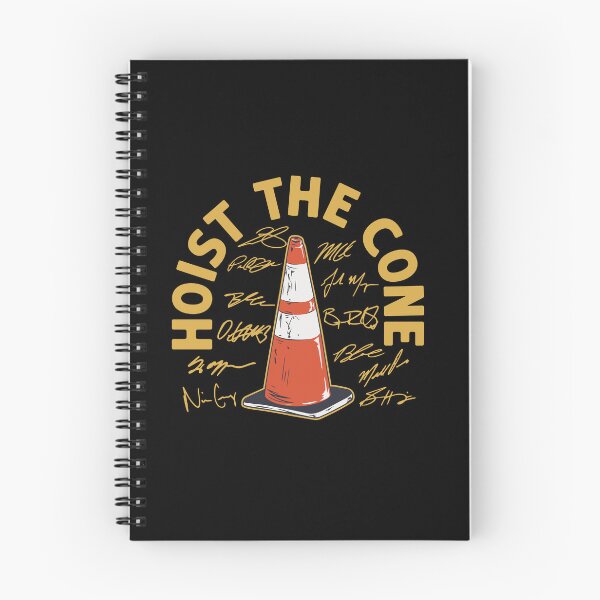 Item preview, Hoist The Cone Autographed Traffic Cone Graphic designed and sold by thegabut art.