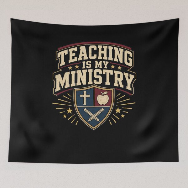 Item preview, Teaching Is My Ministry Educator Faith School designed and sold by snowry.