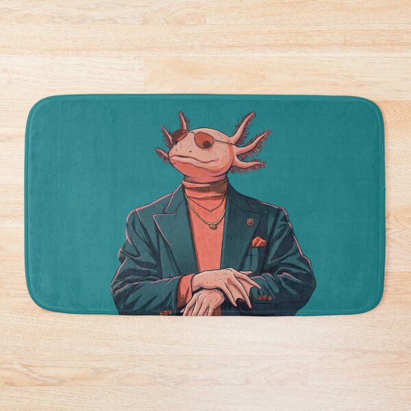 Item preview, The Distinguished Axolotl T-Shirt designed and sold by Animal Cosmic Society.