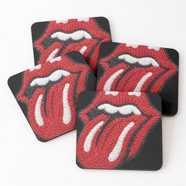 Item preview, Embroidered Rolling Stones Tongue Logo designed and sold by SumieSmiles.