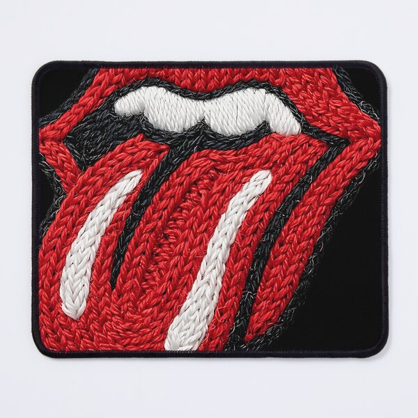 Item preview, Embroidered Rolling Stones Tongue Logo designed and sold by SumieSmiles.