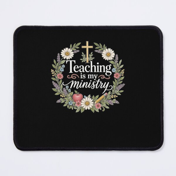 Item preview, Teaching is my ministry Christian Educator Faith designed and sold by snowry.
