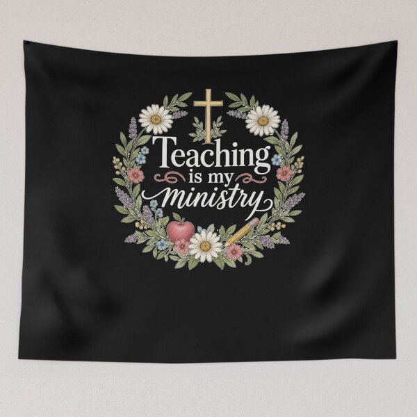 Item preview, Teaching is my ministry Christian Educator Faith designed and sold by snowry.