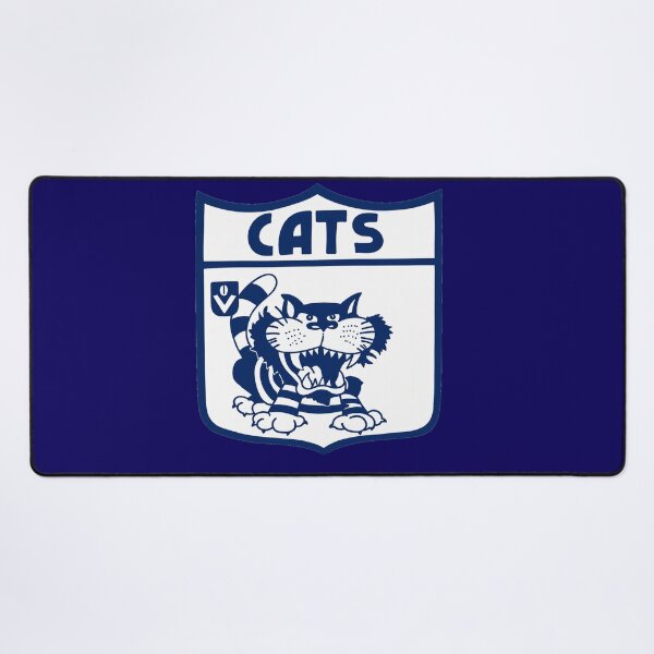Item preview, Mighty Cats Retro Logo Drawing designed and sold by Luke Foran Sports Art.