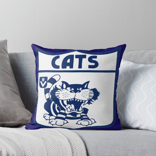 Item preview, Mighty Cats Retro Logo Drawing designed and sold by Luke Foran Sports Art.