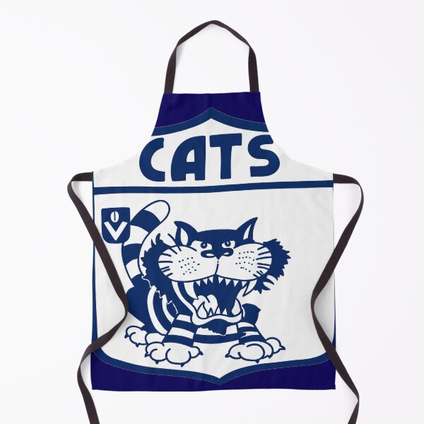 Item preview, Mighty Cats Retro Logo Drawing designed and sold by Luke Foran Sports Art.