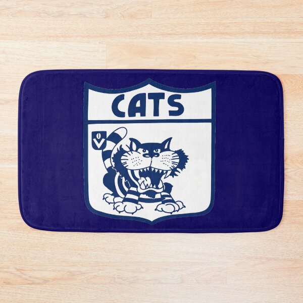 Item preview, Mighty Cats Retro Logo Drawing designed and sold by Luke Foran Sports Art.