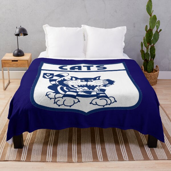 Item preview, Mighty Cats Retro Logo Drawing designed and sold by Luke Foran Sports Art.
