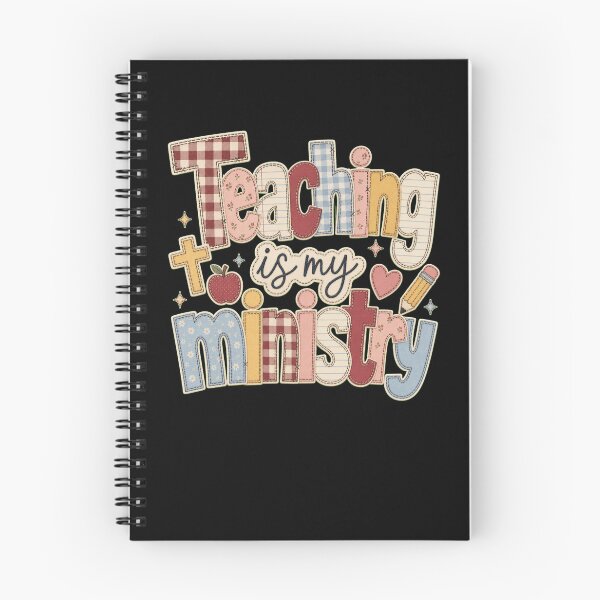 Item preview, Teaching is My Ministry Applique Style Educator designed and sold by snowry.