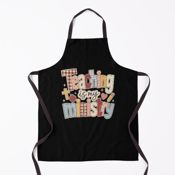 Item preview, Teaching is My Ministry Applique Style Educator designed and sold by snowry.