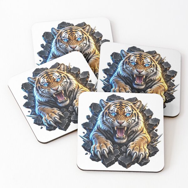 Item preview, Fearless Tiger Roar Wild Spirit Tees designed and sold by AnyaArtco.